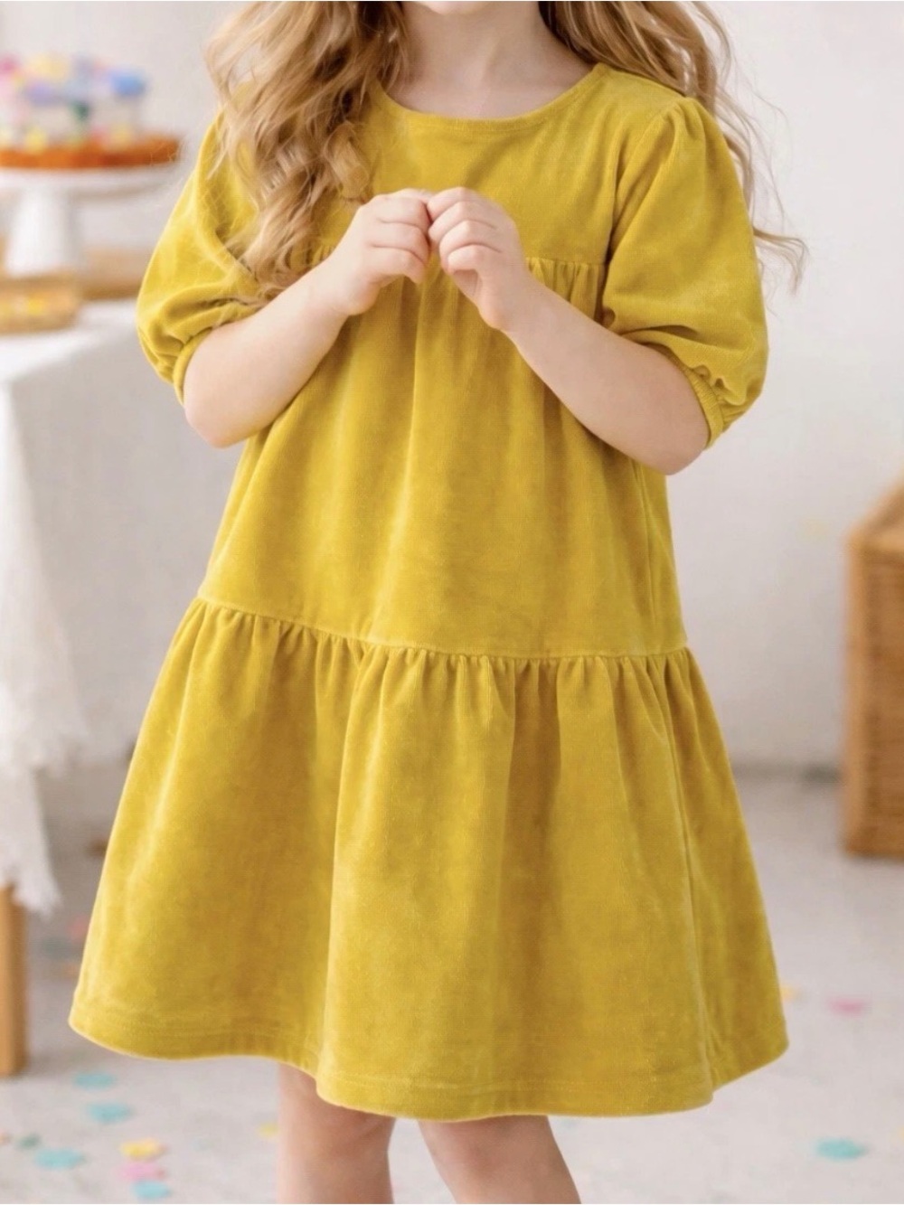 Hanna Andersson Velvet dress